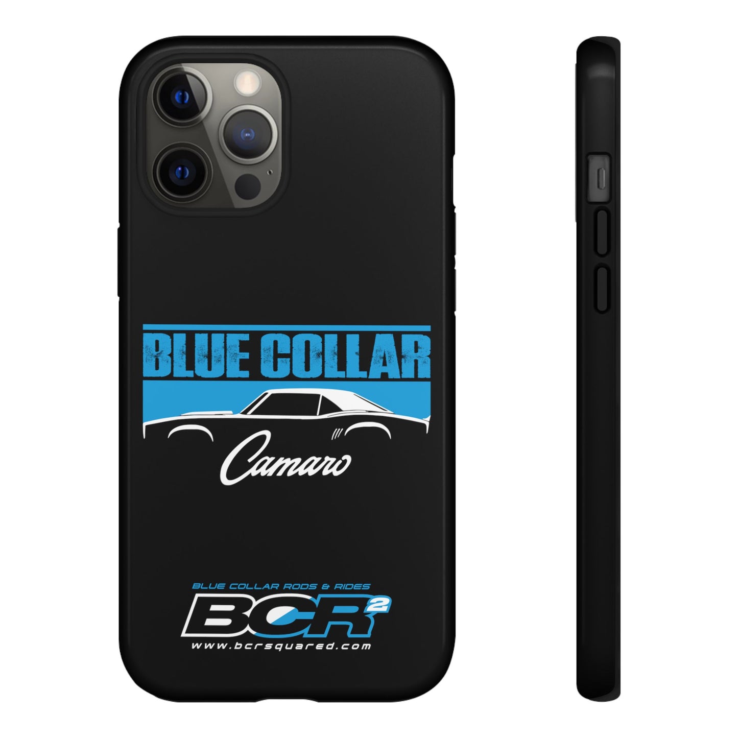 Blue Collar 1st Gen Camaro Black Phone Cases