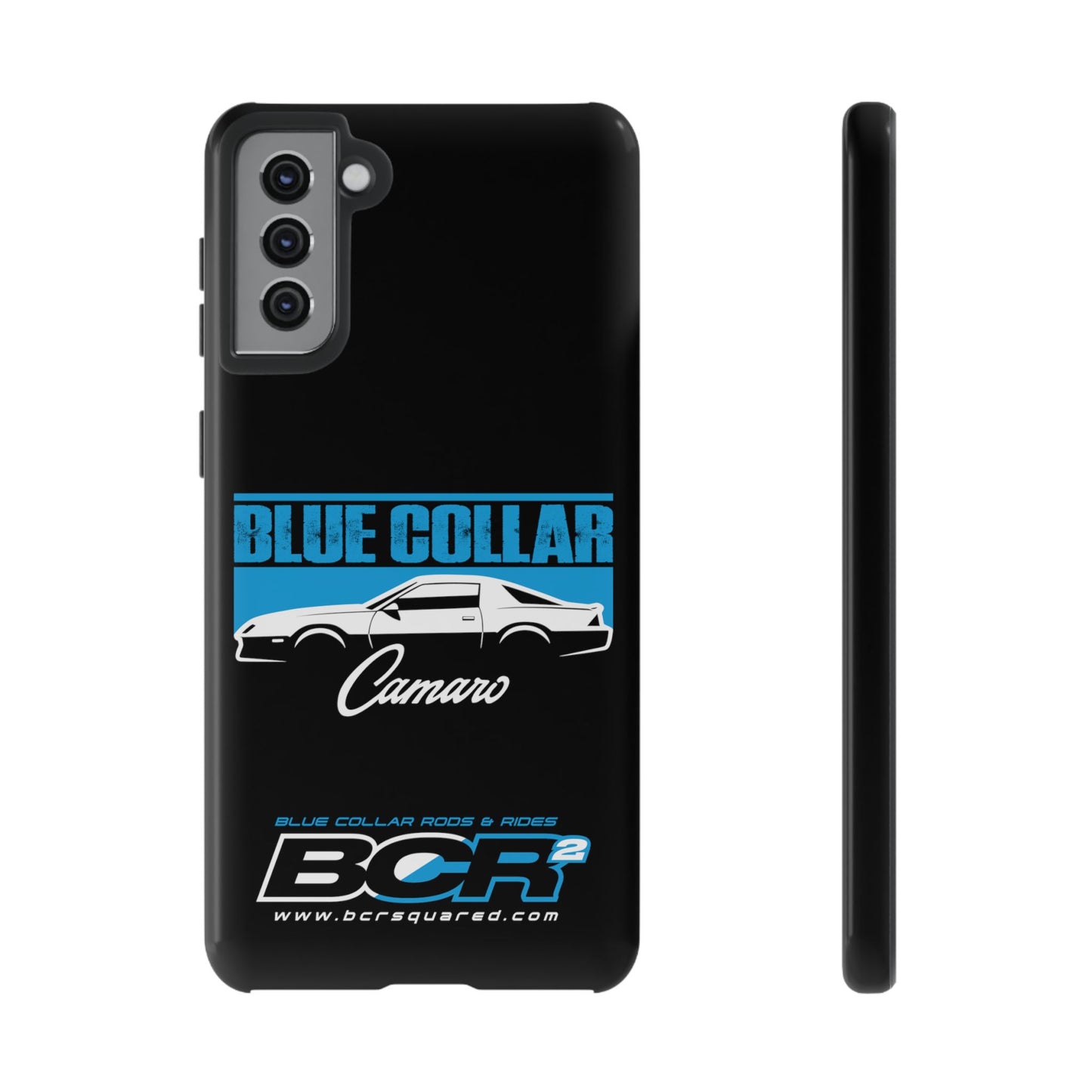 Blue Collar 3rd Gen Camaro Black Phone Cases