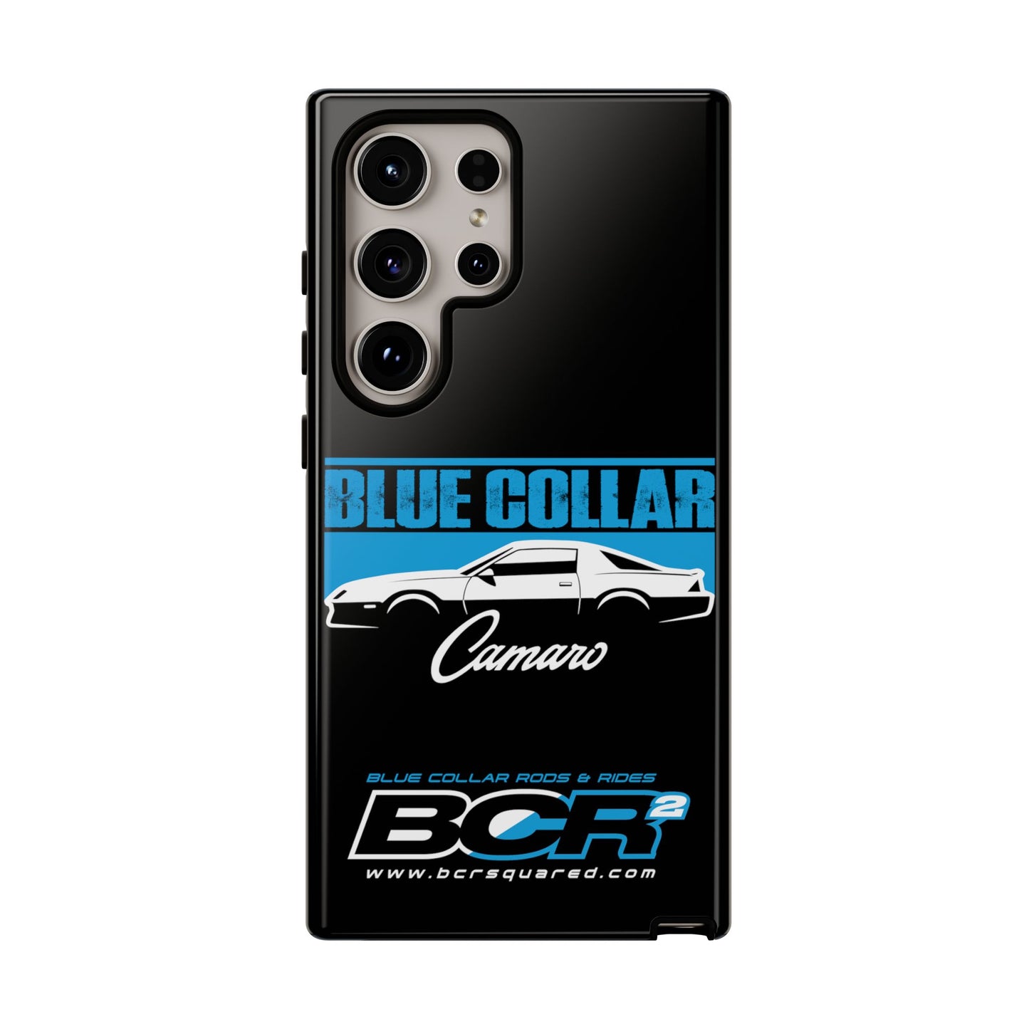 Blue Collar 3rd Gen Camaro Black Phone Cases