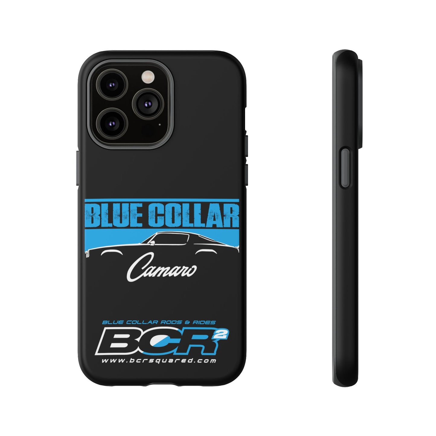 Blue Collar 2nd Gen Camaro Black Phone Cases