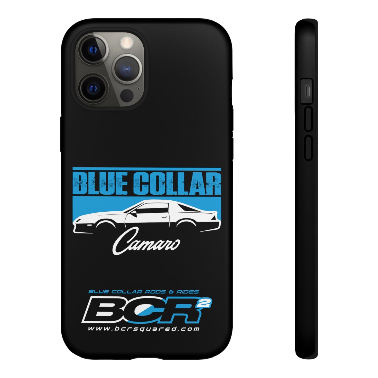 Blue Collar 3rd Gen Camaro Black Phone Cases