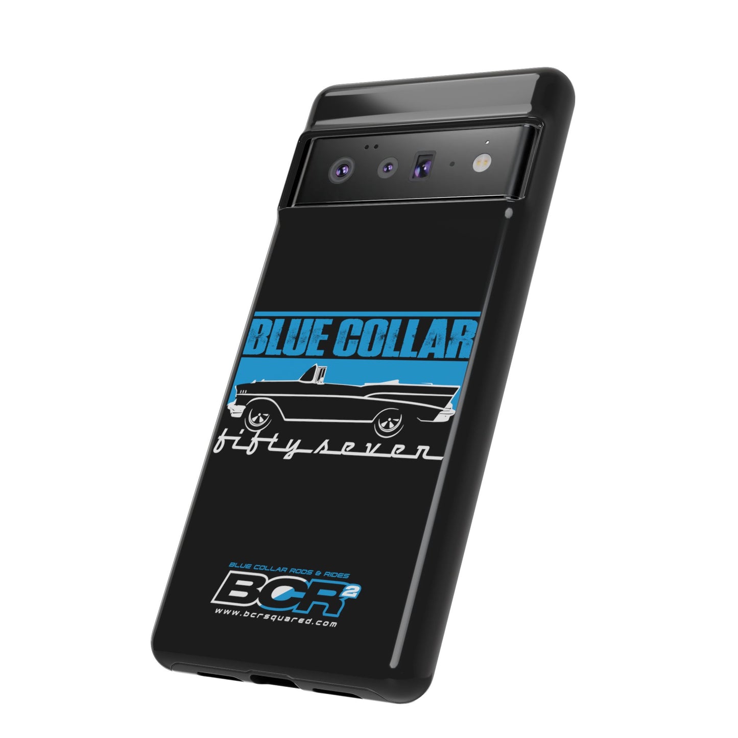 Blue Collar Fifty Seven Black Phone Case