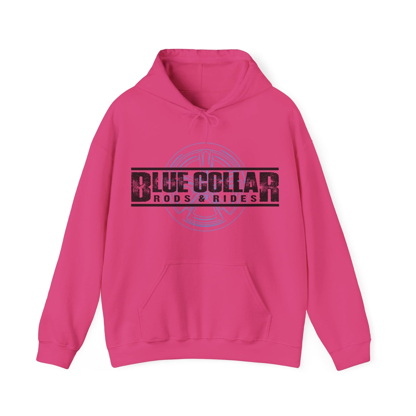 Blue Collar Wheel Hoodie