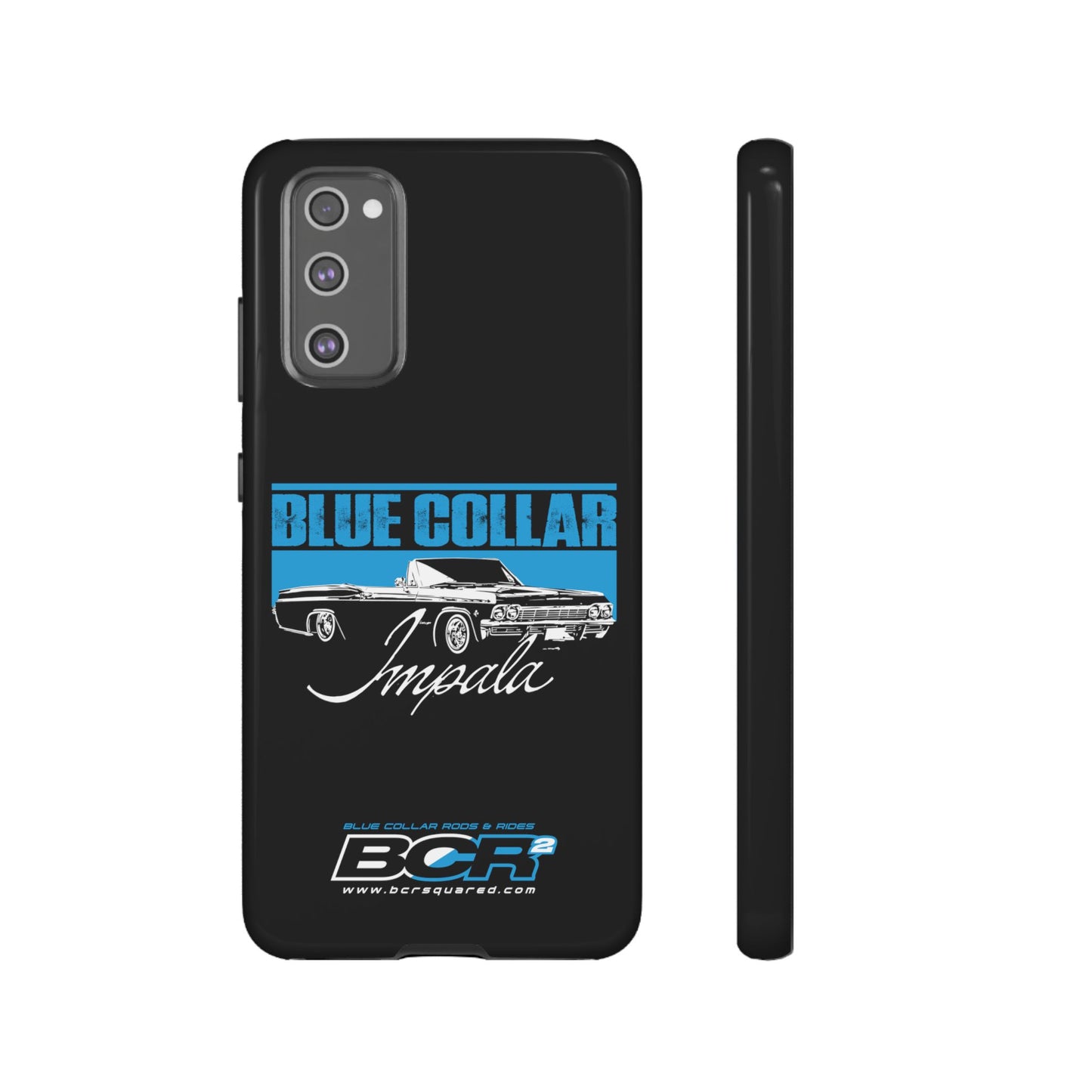 Blue Collar Impala Black Phone Cases