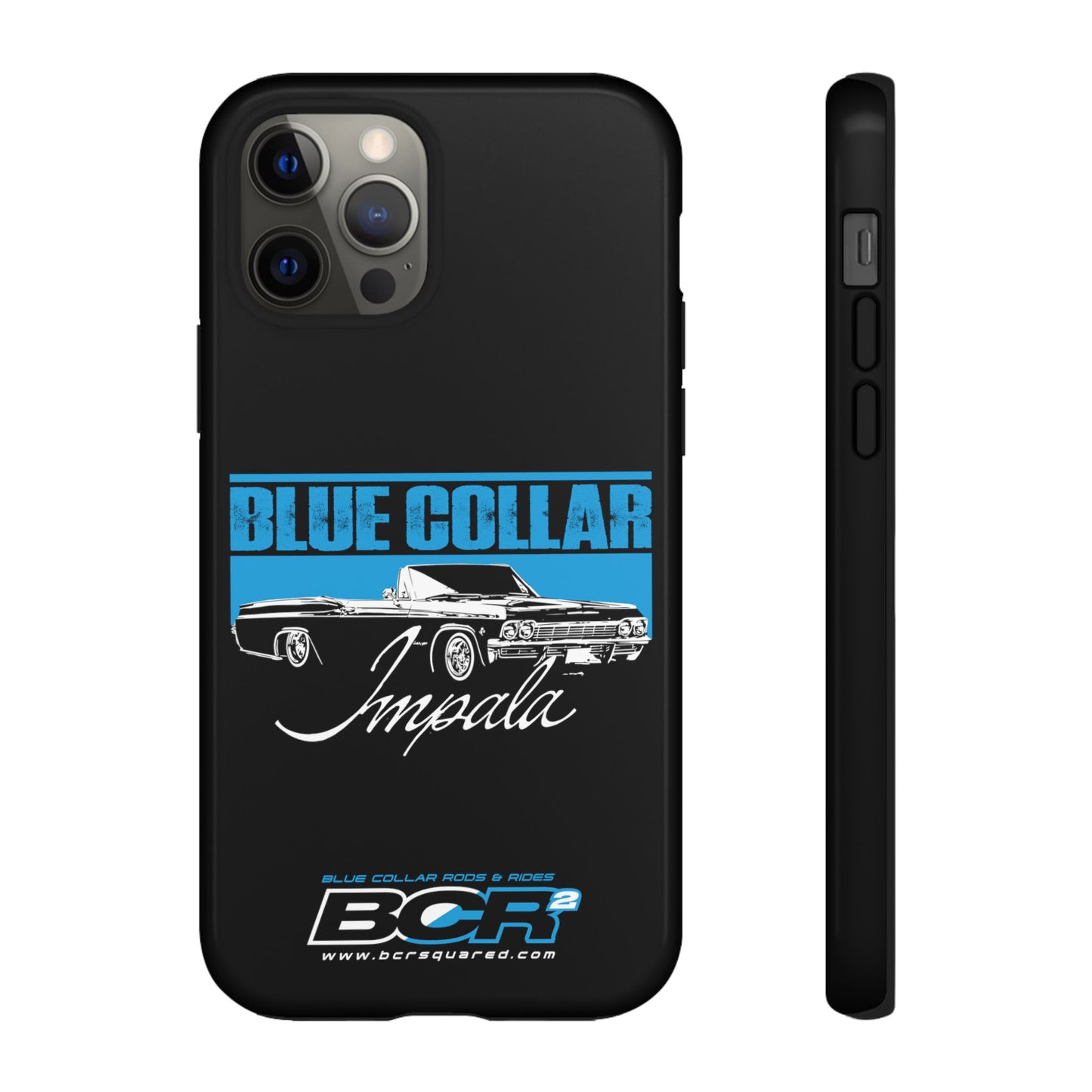 Blue Collar Impala Black Phone Cases