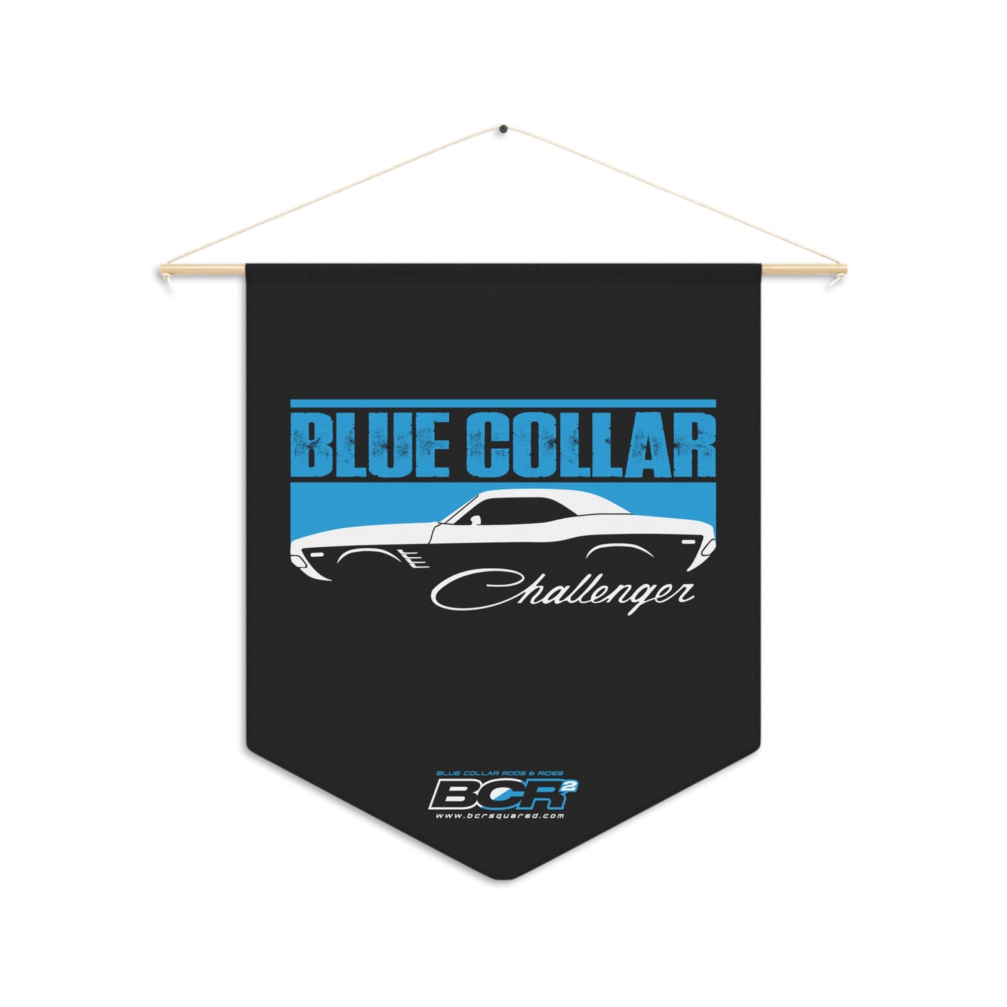 Blue Collar Challenger Pennant Banner