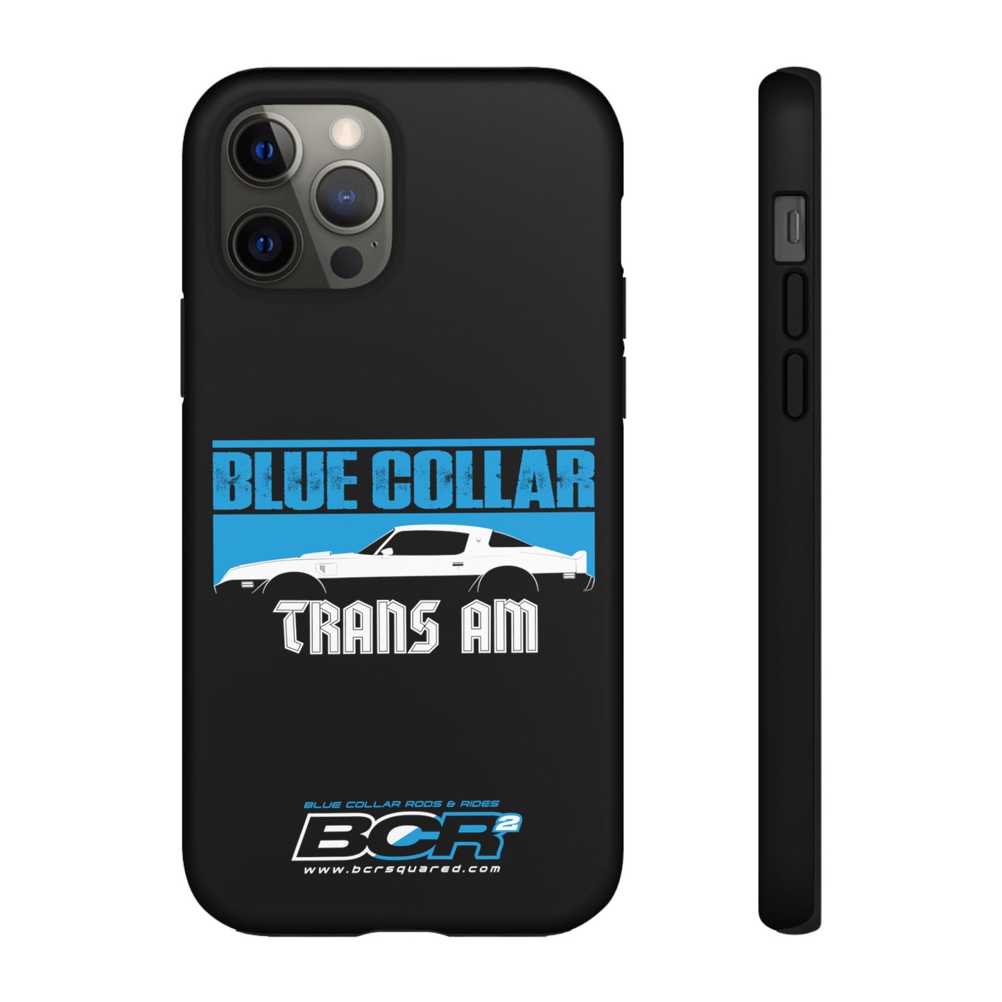 Blue Collar Black Phone Case