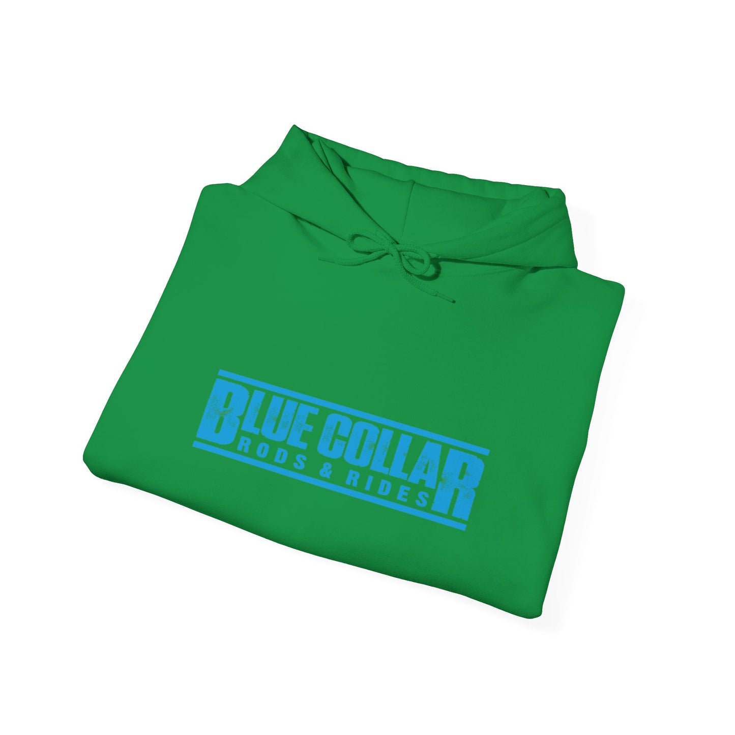 Blue Collar Block Logo Hoodie