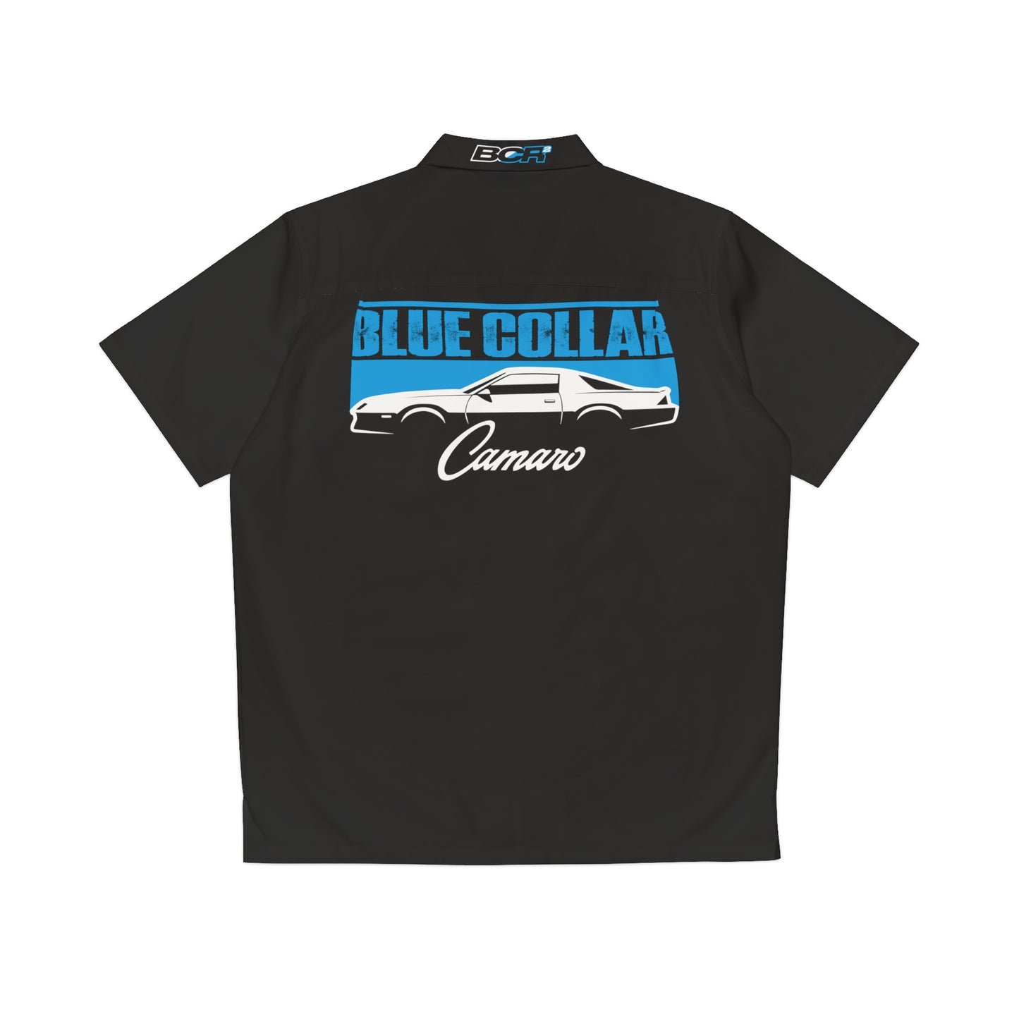 Blue Collar 3rd Gen Camaro Black Hawaiian Shirt