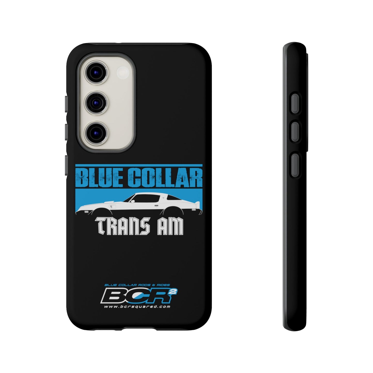 Blue Collar Black Phone Case