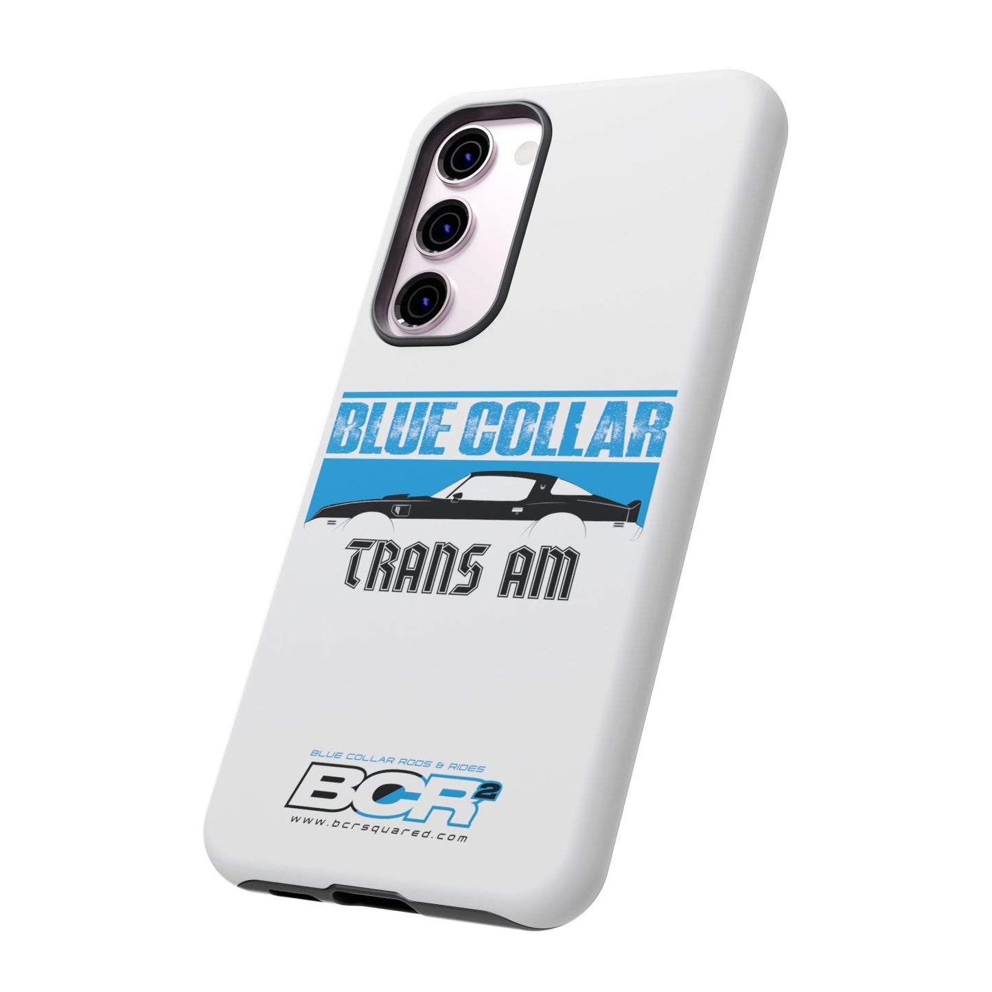 Blue Collar Trans Am White Phone Case