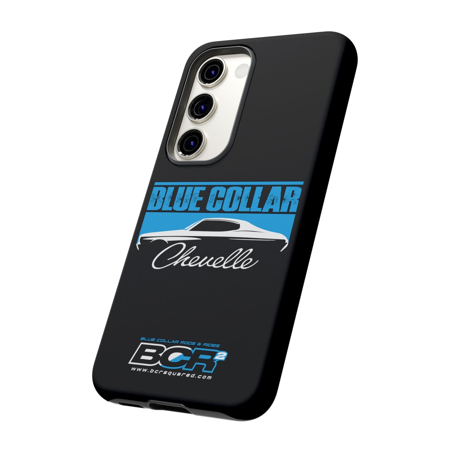 Blue Collar Chevelle Black Phone Case