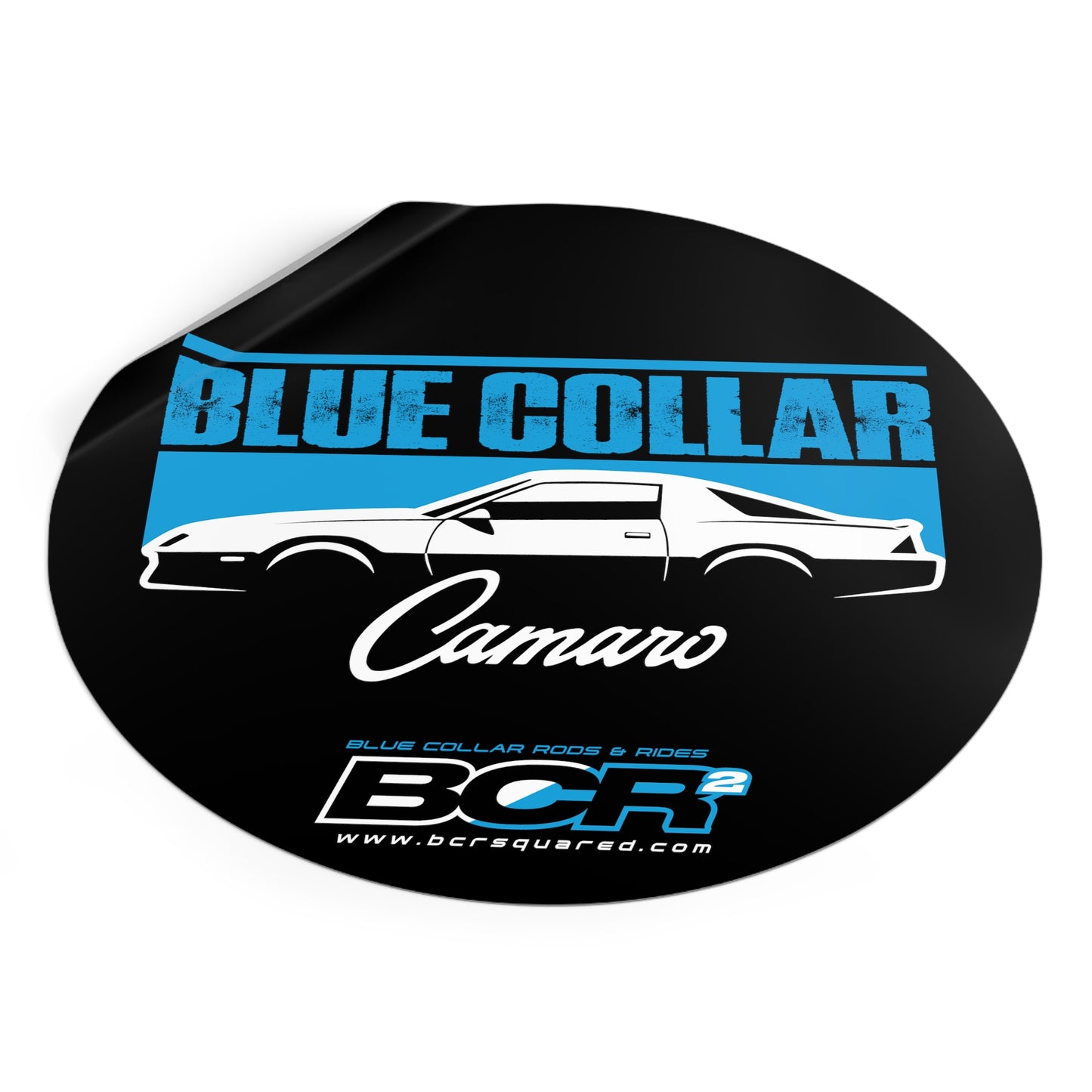 Blue Collar 3rd Gen Camaro Sticker