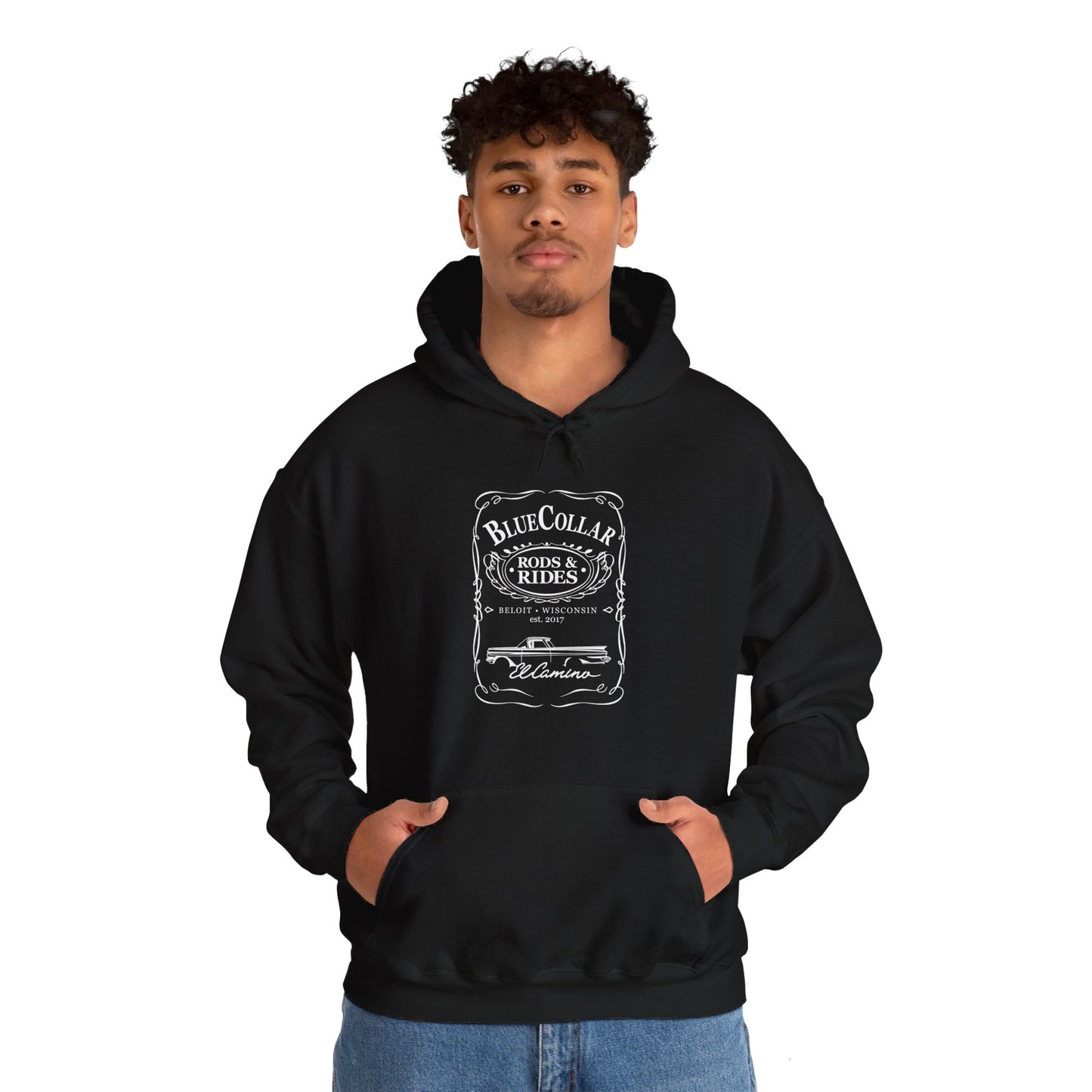 Blue Collar JD El Camino Hoodie