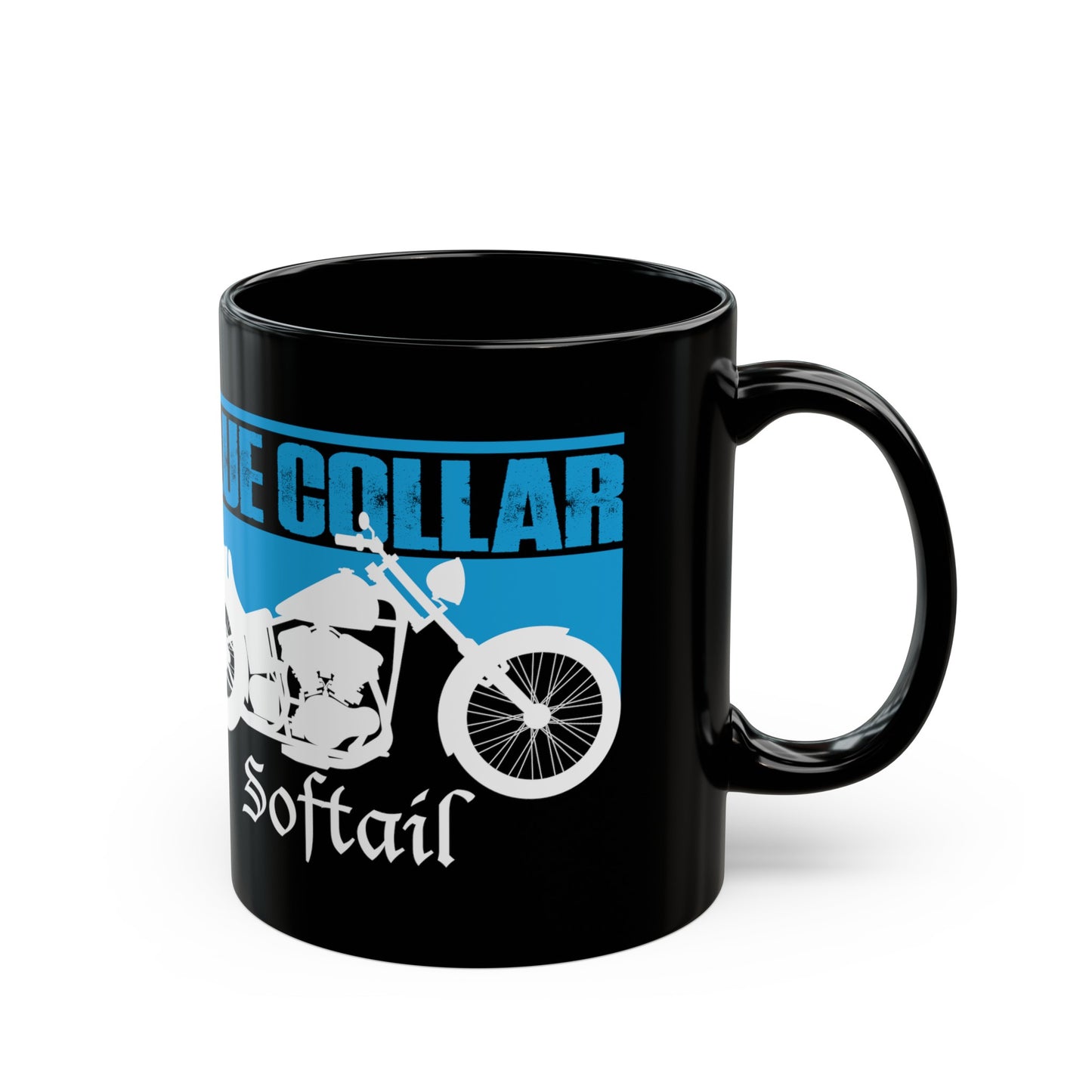 Blue Collar Softail Mug (11oz, 15oz)