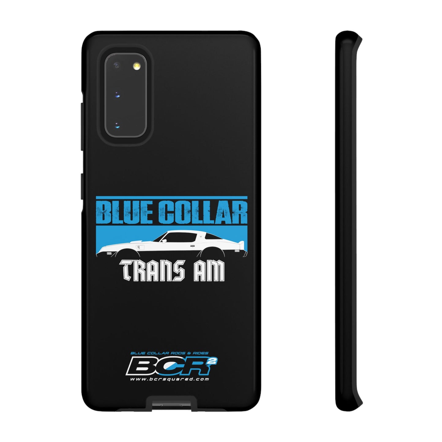 Blue Collar Black Phone Case