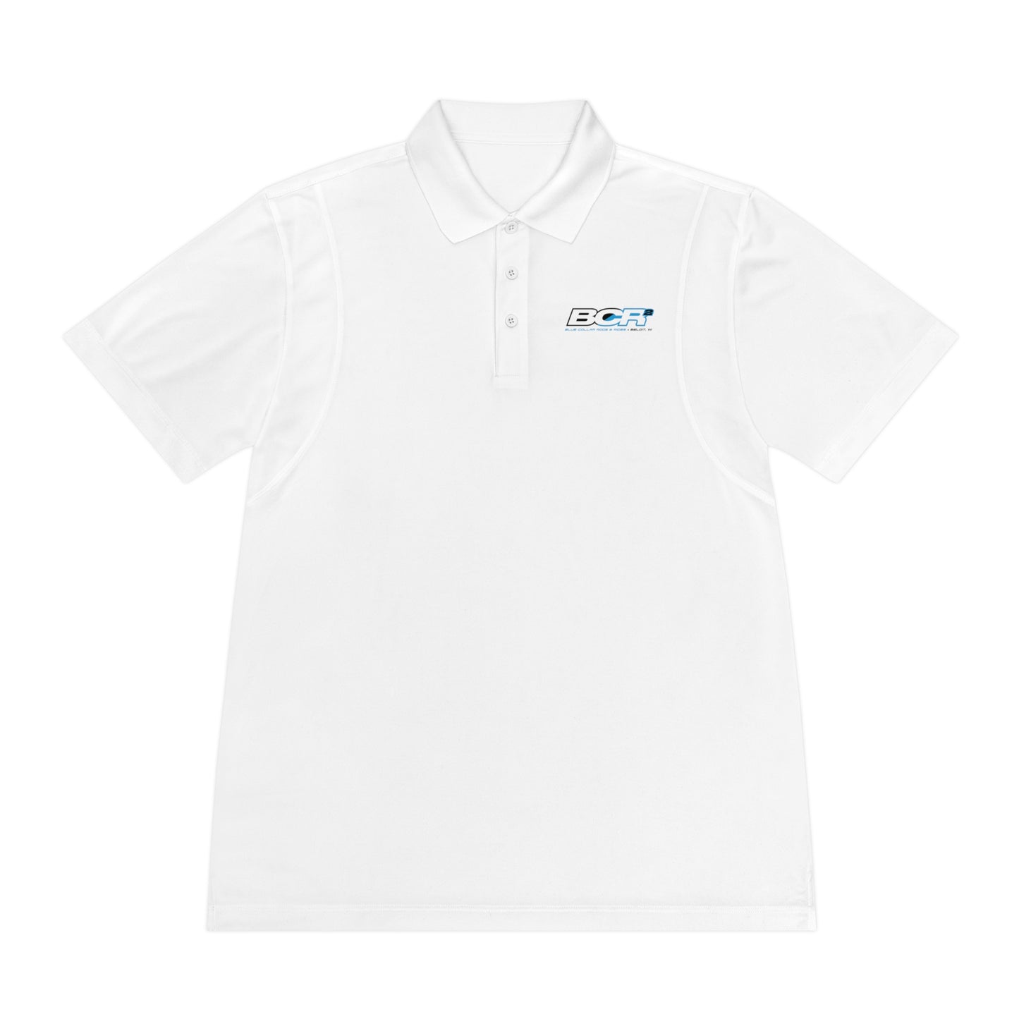 BCR Squared Logo Men's Polo Shirt