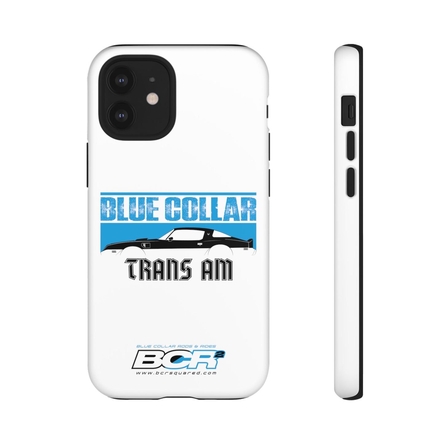 Blue Collar Trans Am White Phone Case