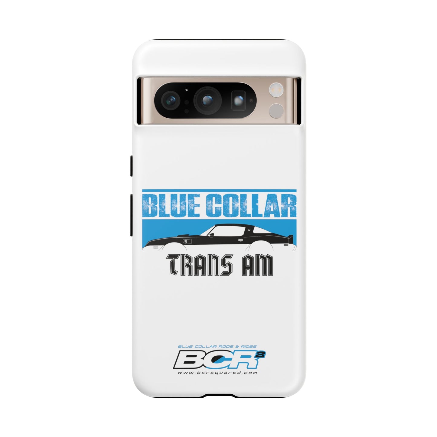 Blue Collar Trans Am White Phone Case