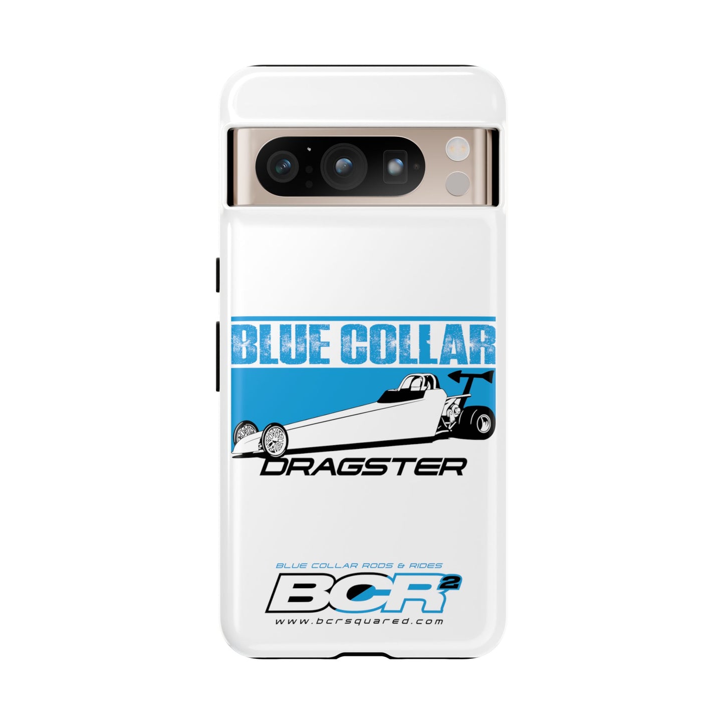 Blue Collar Dragster Phone Cases