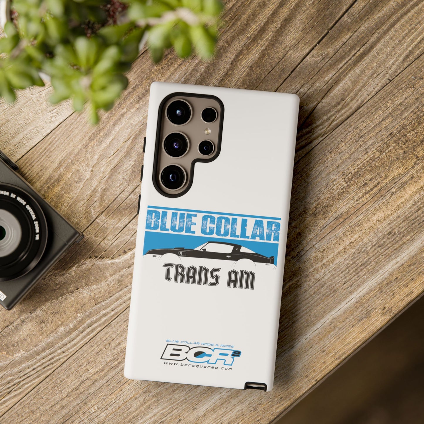 Blue Collar Trans Am White Phone Case