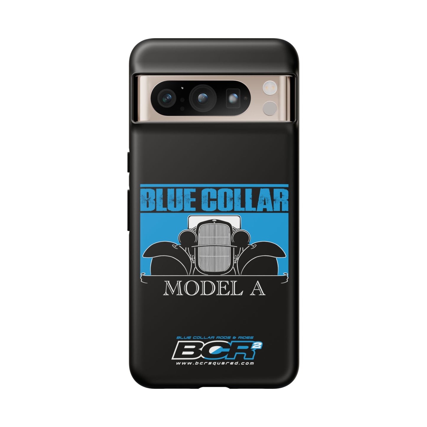 Blue Collar Model A Black Phone Case