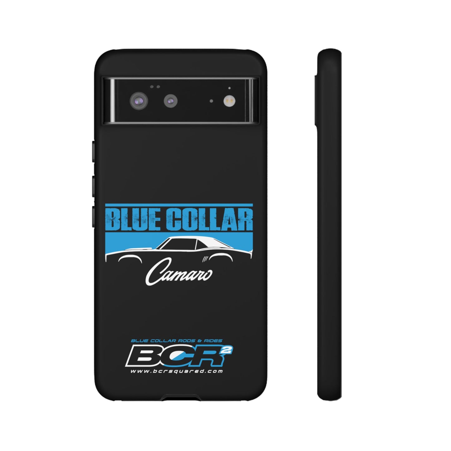 Blue Collar 1st Gen Camaro Black Phone Cases