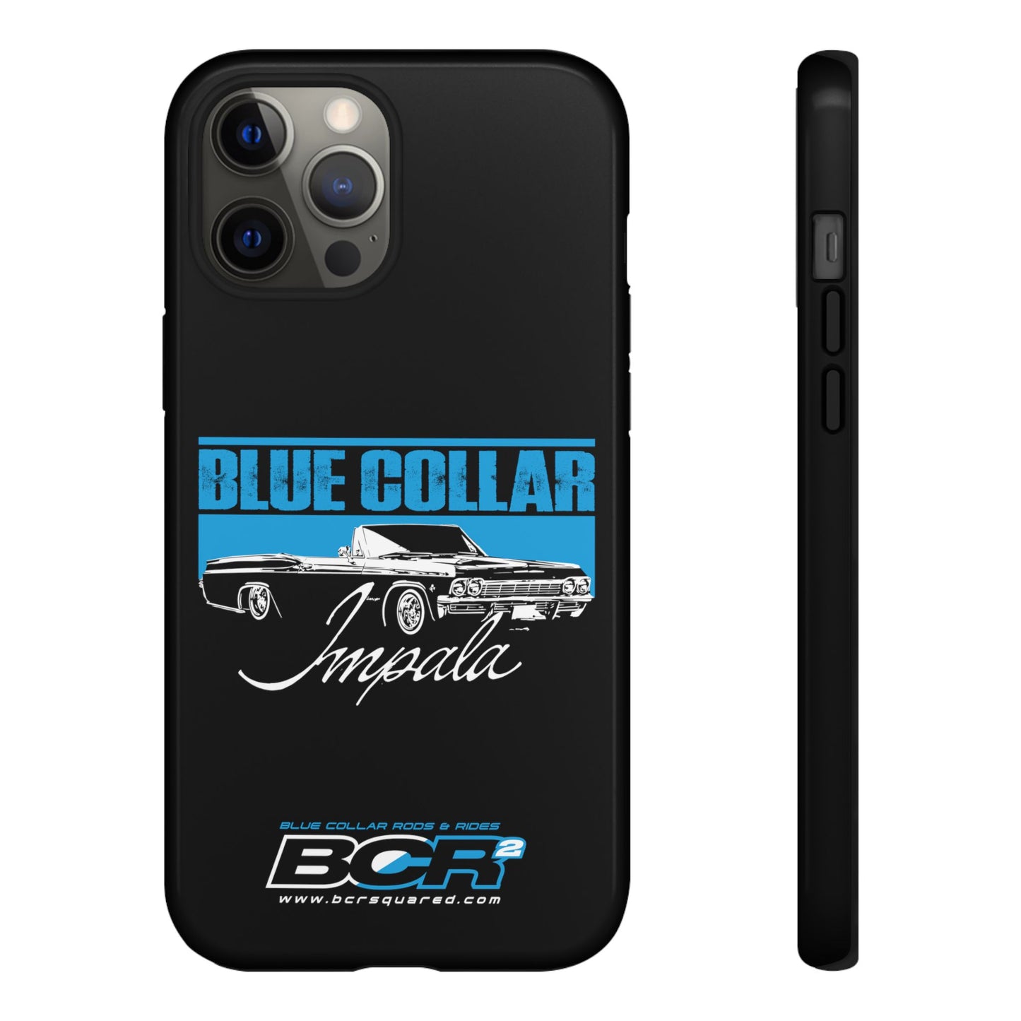 Blue Collar Impala Black Phone Cases