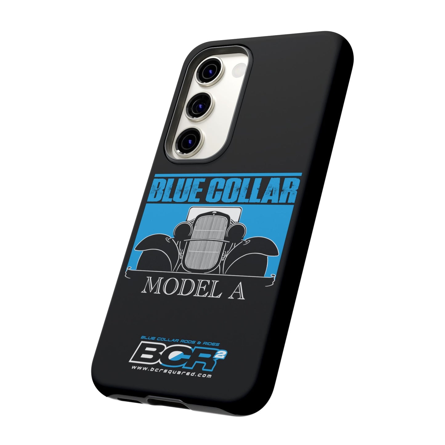 Blue Collar Model A Black Phone Case