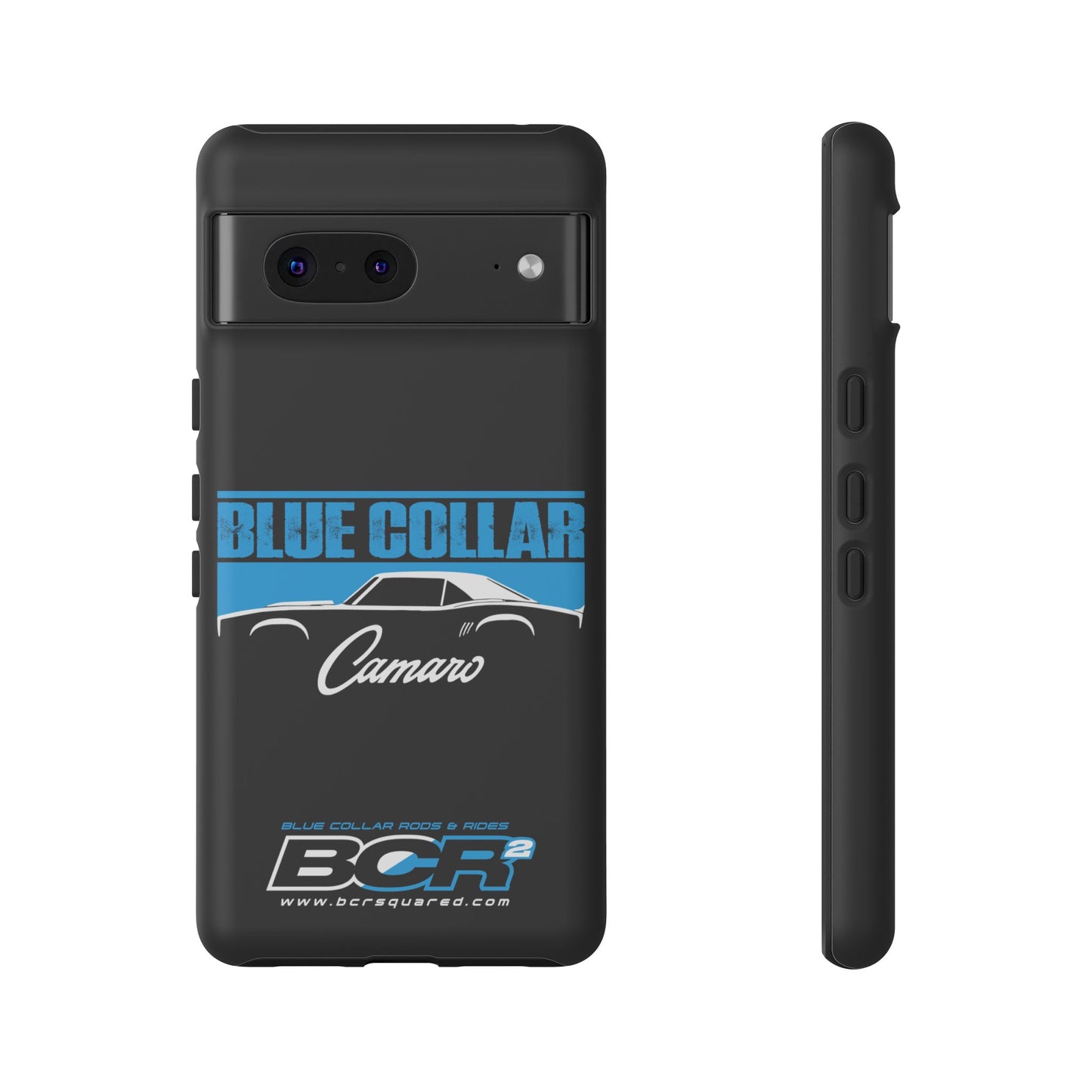 Blue Collar 1st Gen Camaro Black Phone Cases