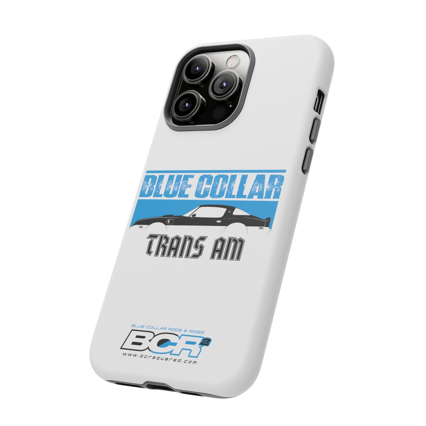 Blue Collar Trans Am White Phone Case