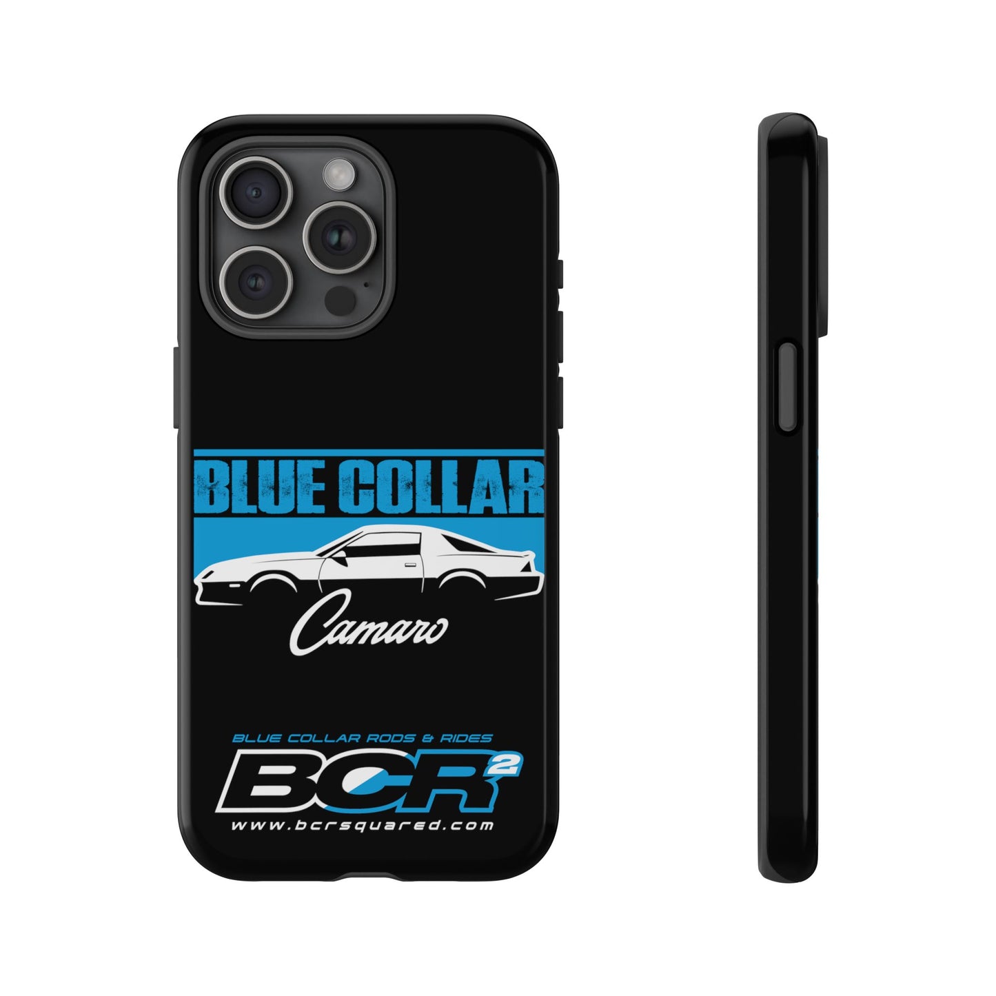 Blue Collar 3rd Gen Camaro Black Phone Cases