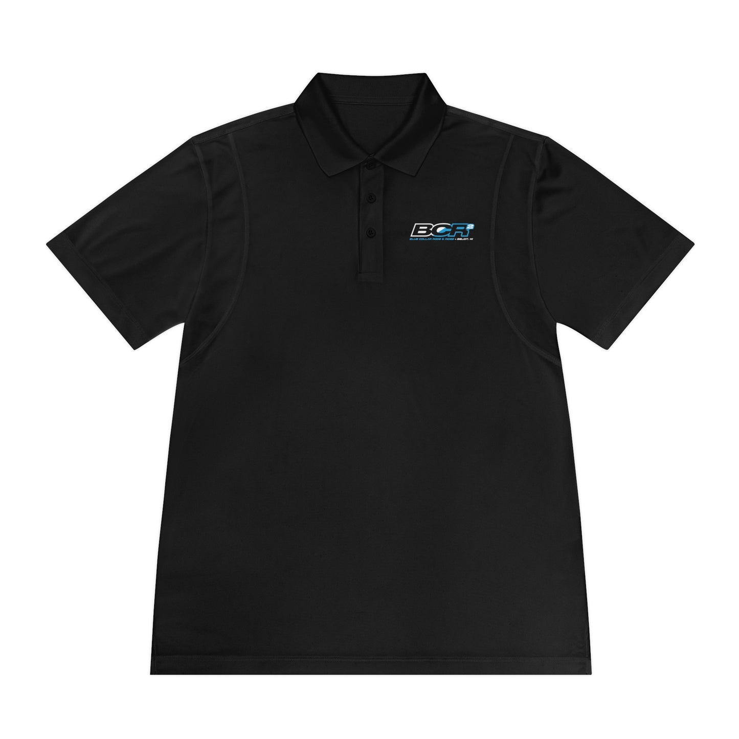 BCR Squared Logo Men's Polo Shirt