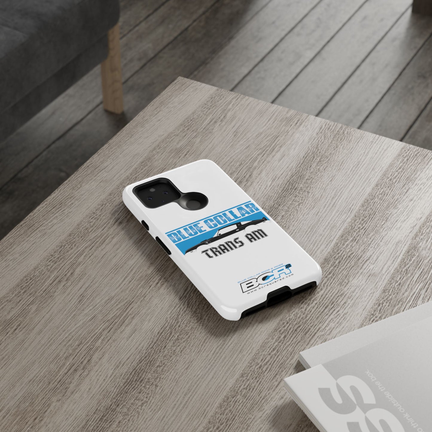 Blue Collar Trans Am White Phone Case