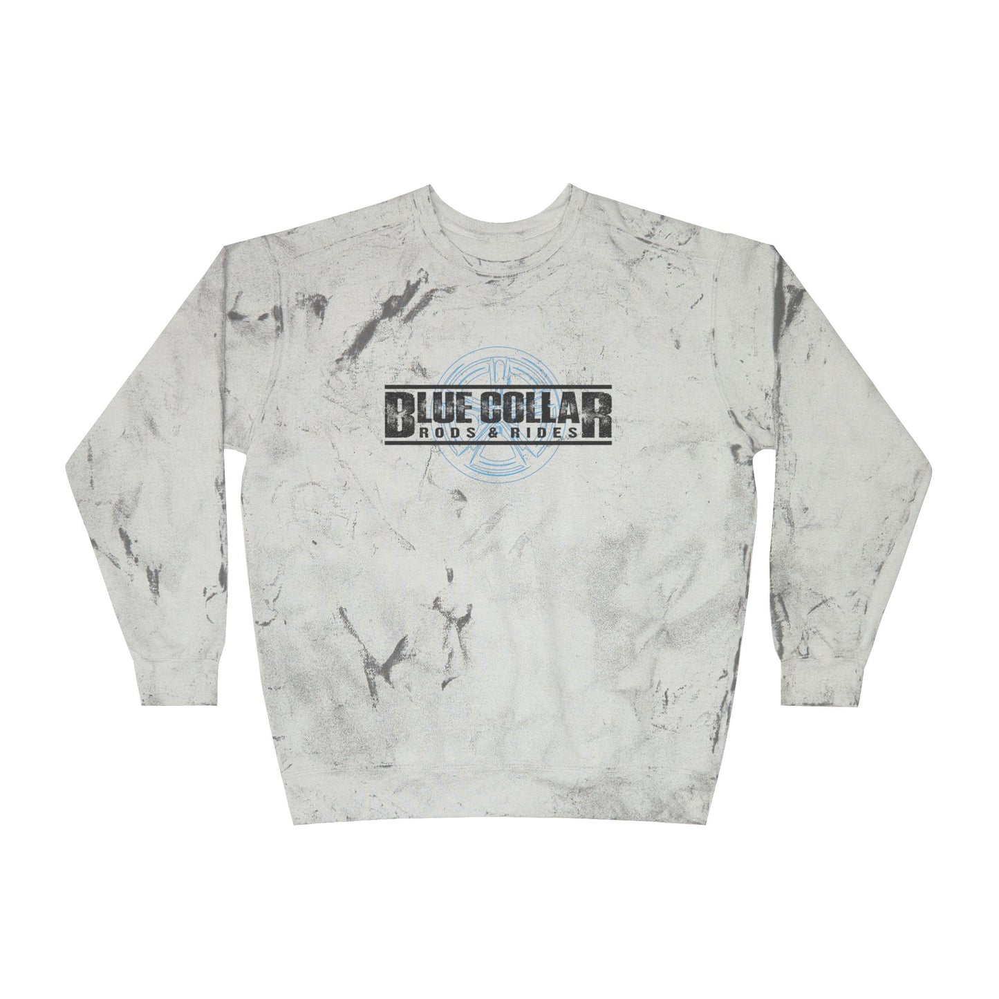 Blue Collar Wheel Color Blast Sweatshirt