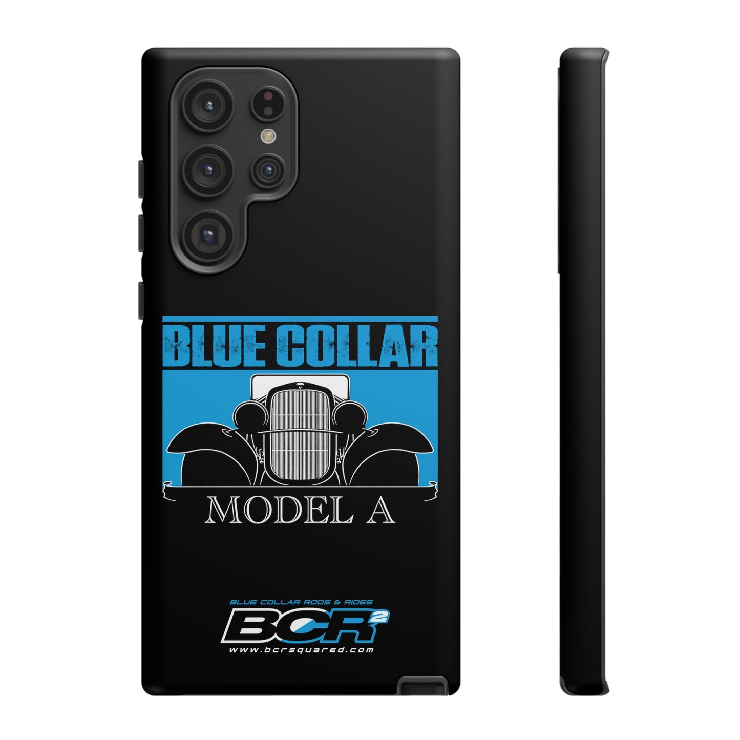 Blue Collar Model A Black Phone Case