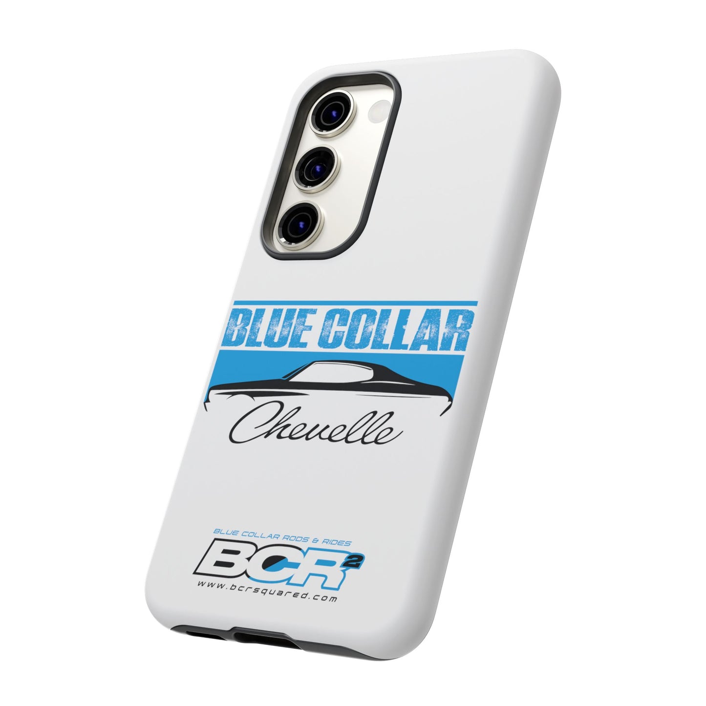 Blue Collar Chevelle White Phone Case