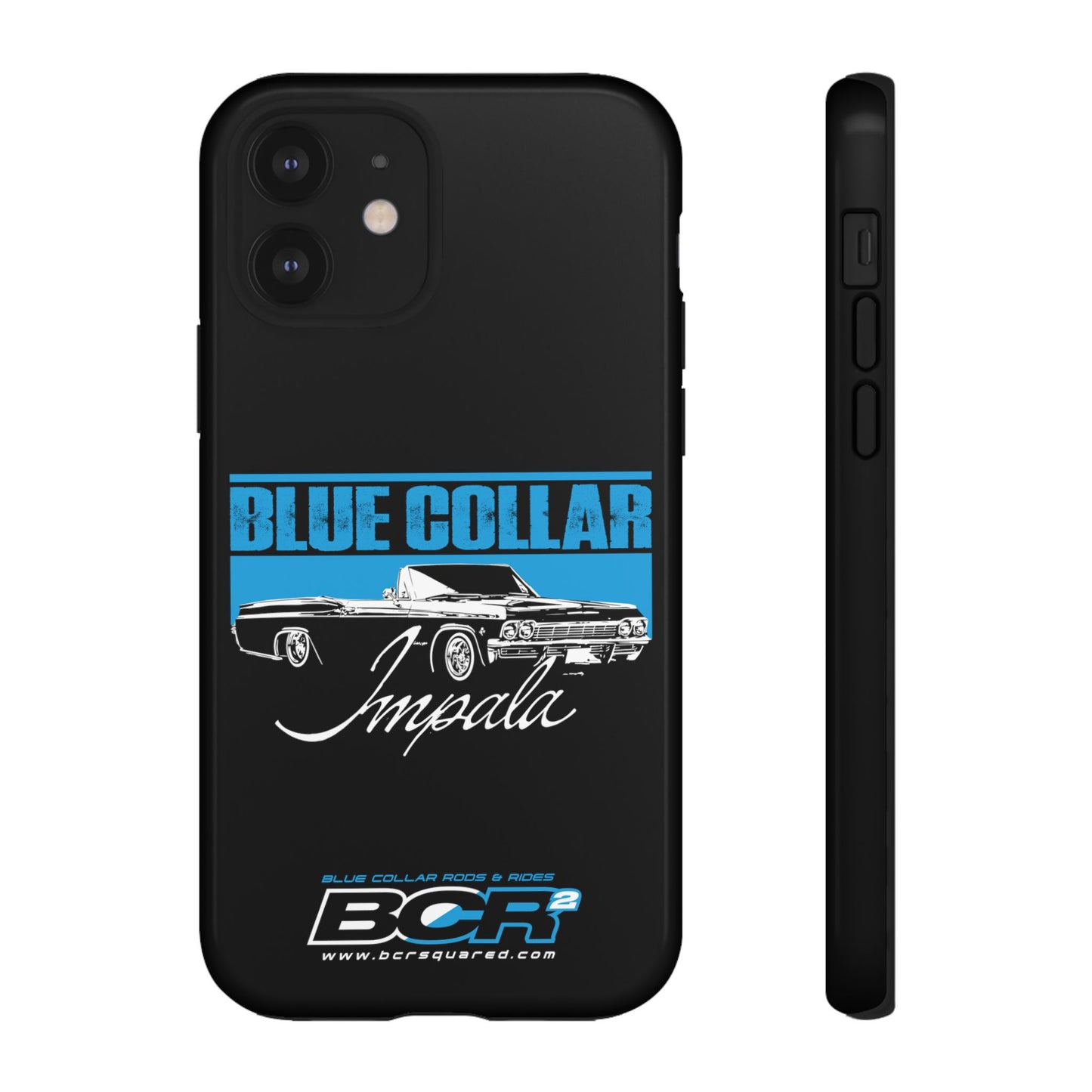 Blue Collar Impala Black Phone Cases