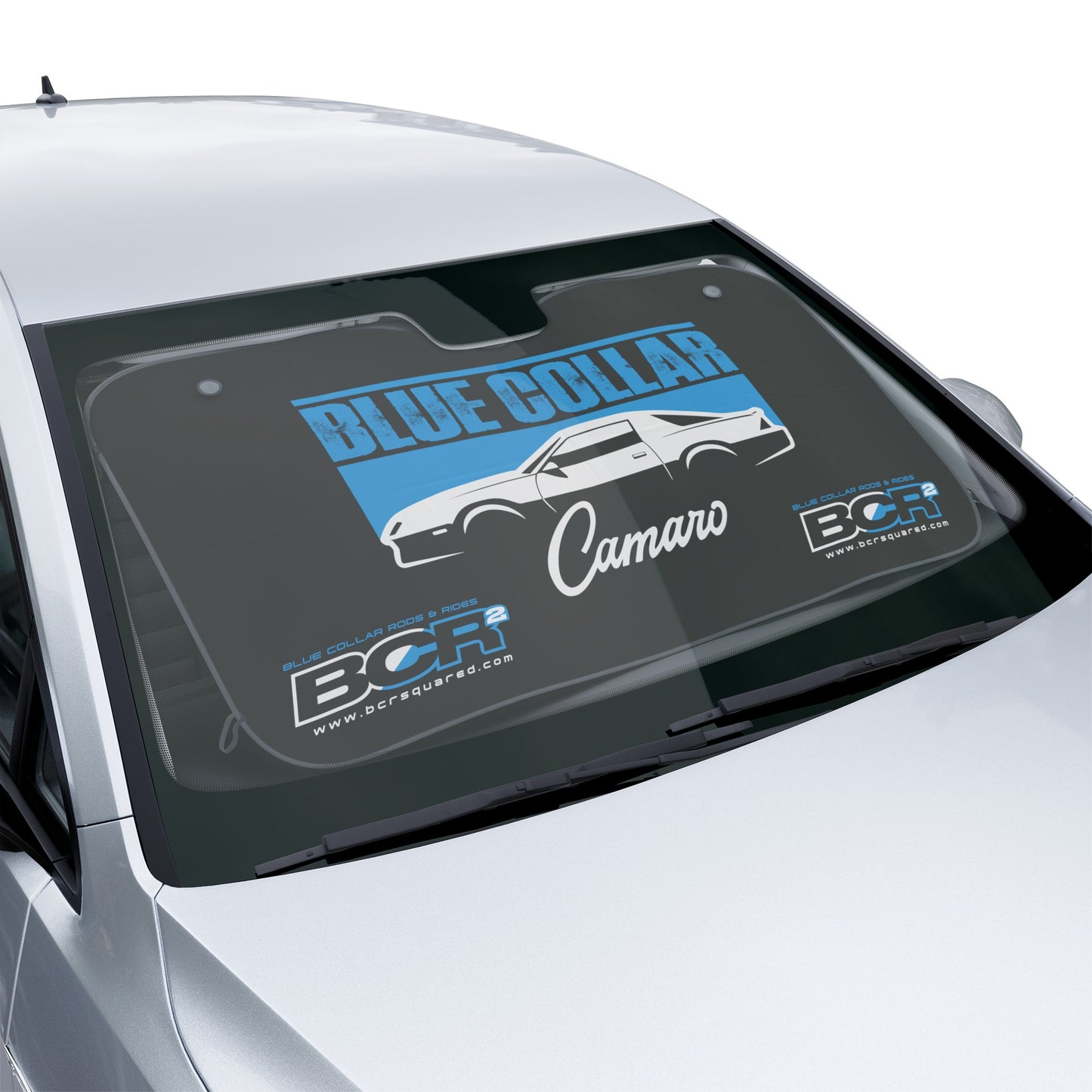 Blue Collar 3rd Gen Camaro Car Sun Shades