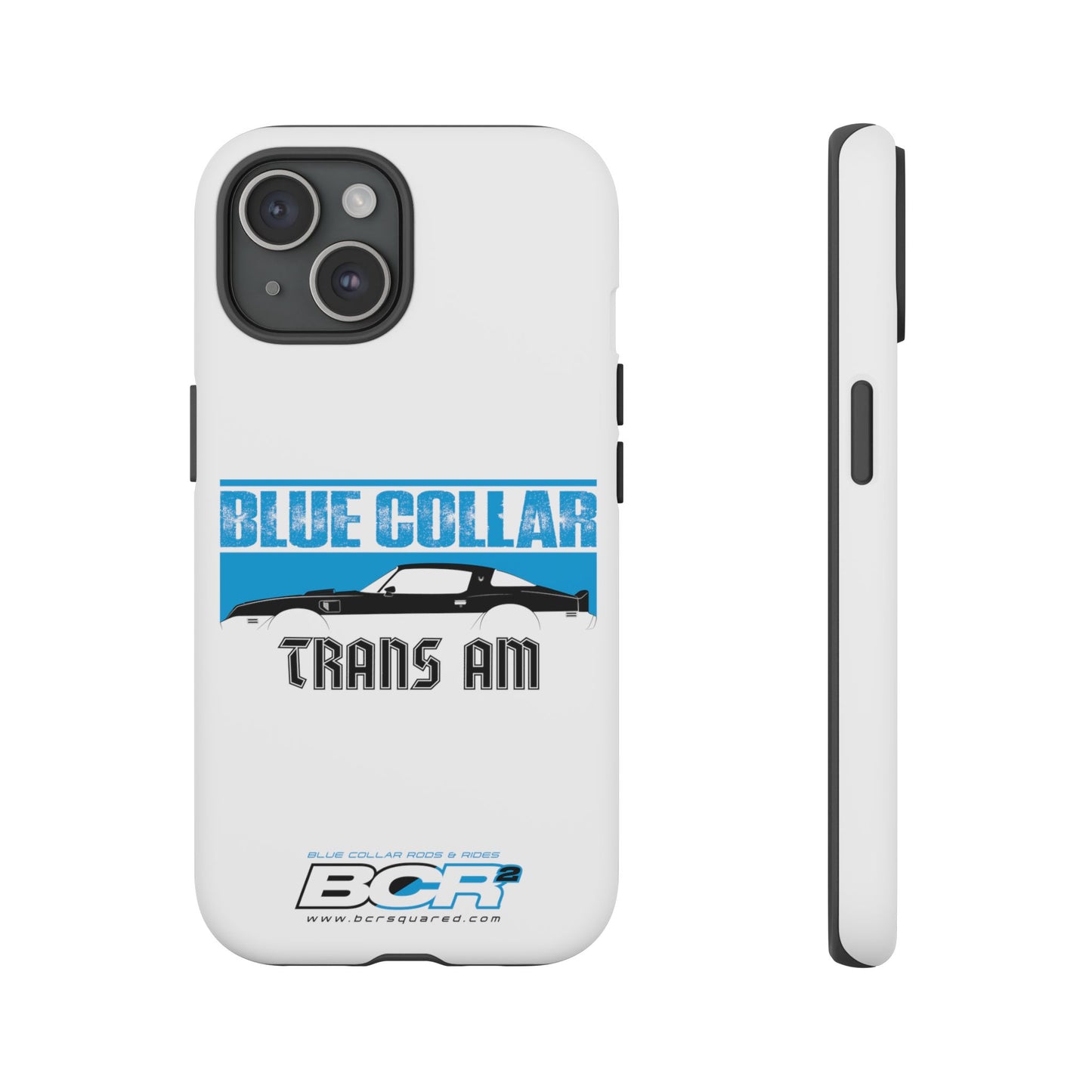 Blue Collar Trans Am White Phone Case