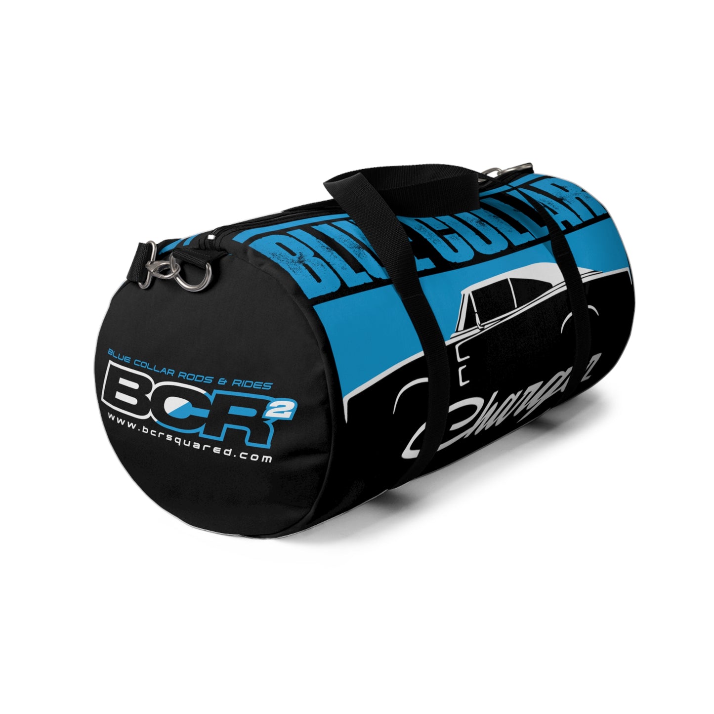 Blue Collar Charger Black Duffel Bag