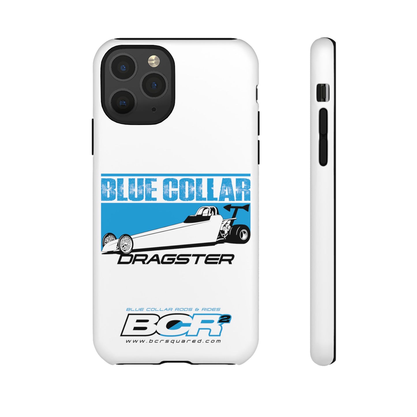 Blue Collar Dragster Phone Cases