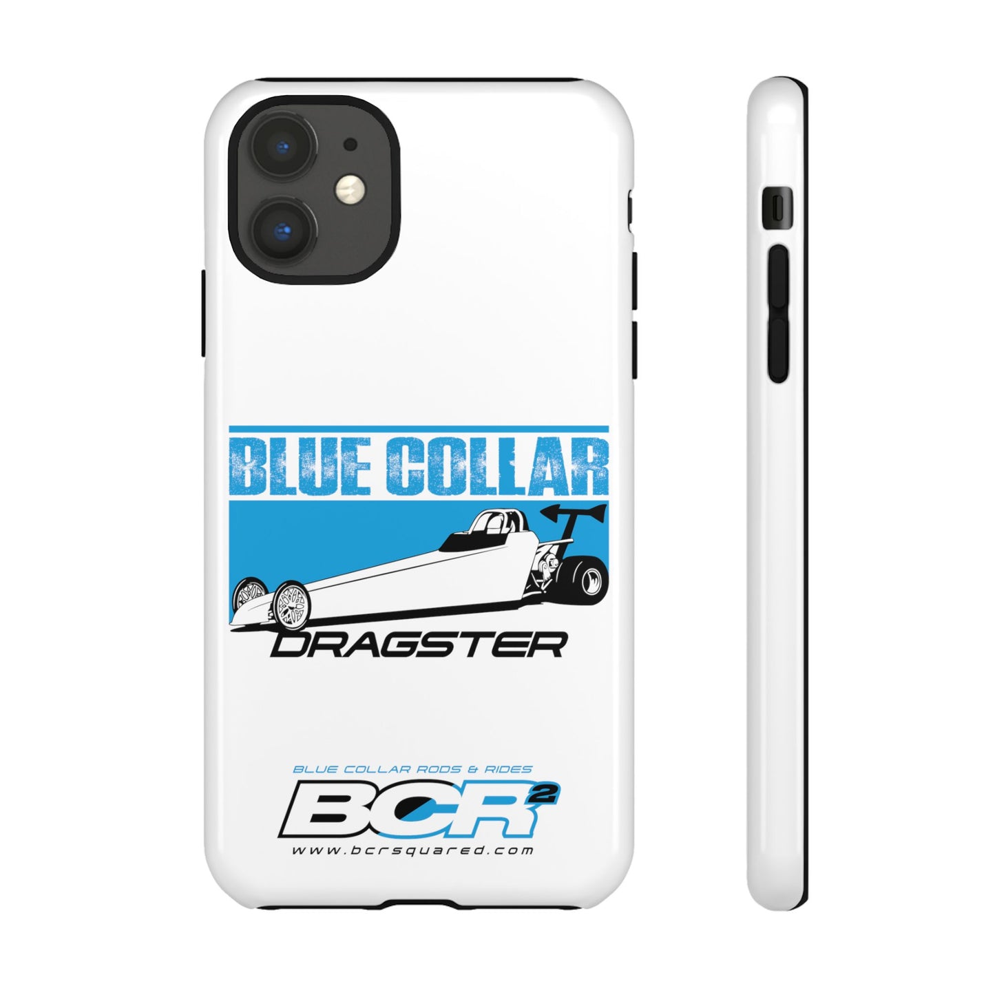 Blue Collar Dragster Phone Cases