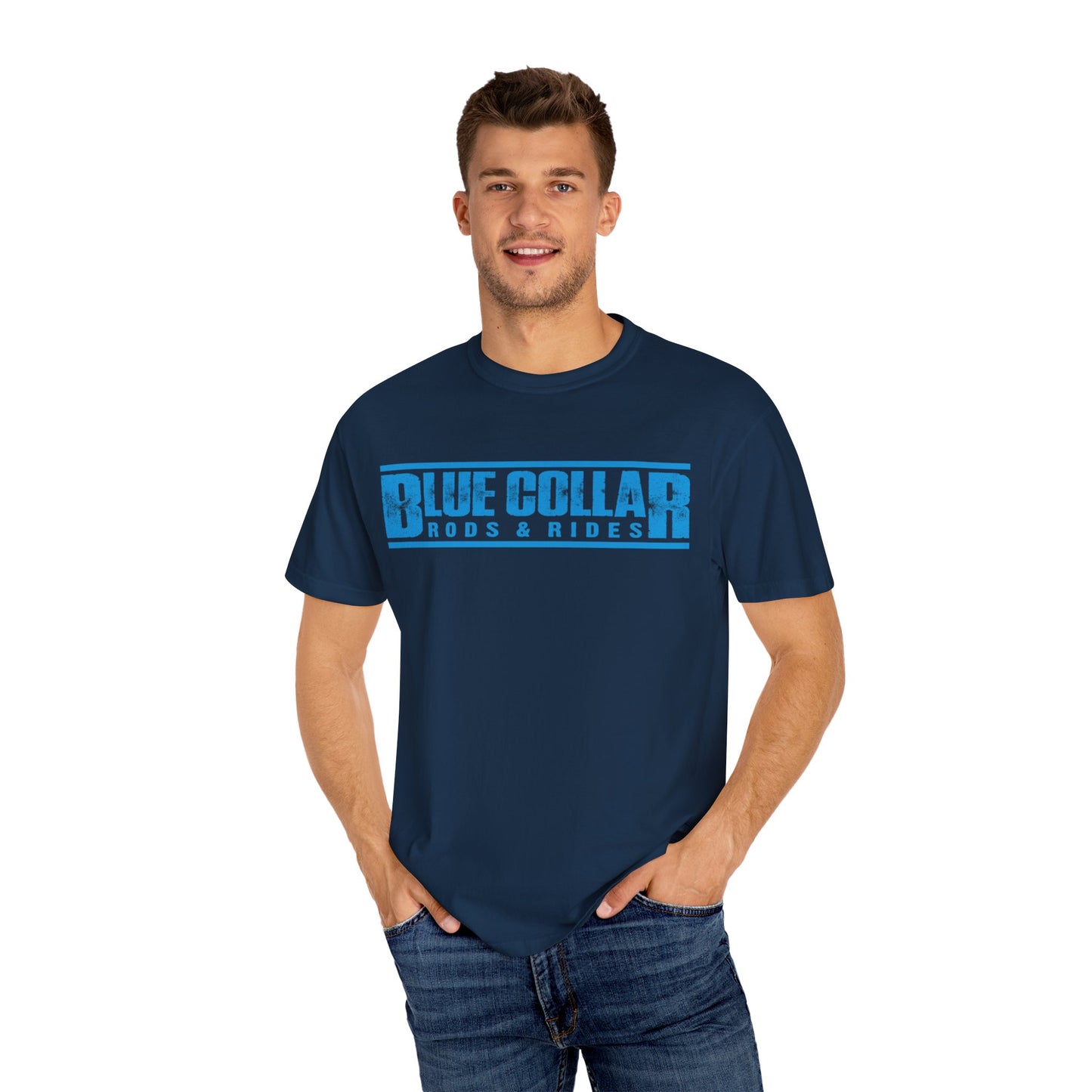 Blue Collar Unisex Garment-Dyed T-shirt