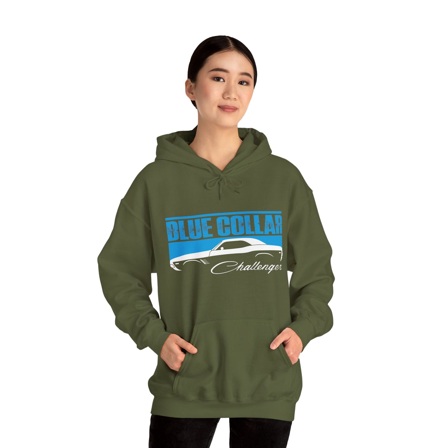 Blue Collar Challenger Hoodie