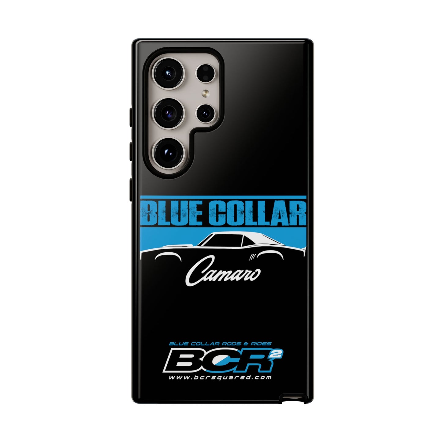 Blue Collar 1st Gen Camaro Black Phone Cases