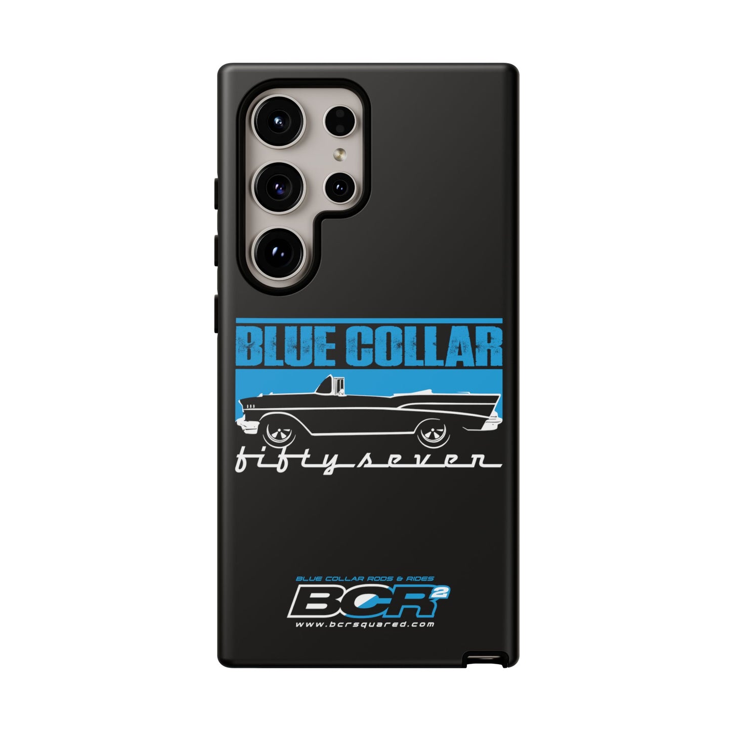 Blue Collar Fifty Seven Black Phone Case