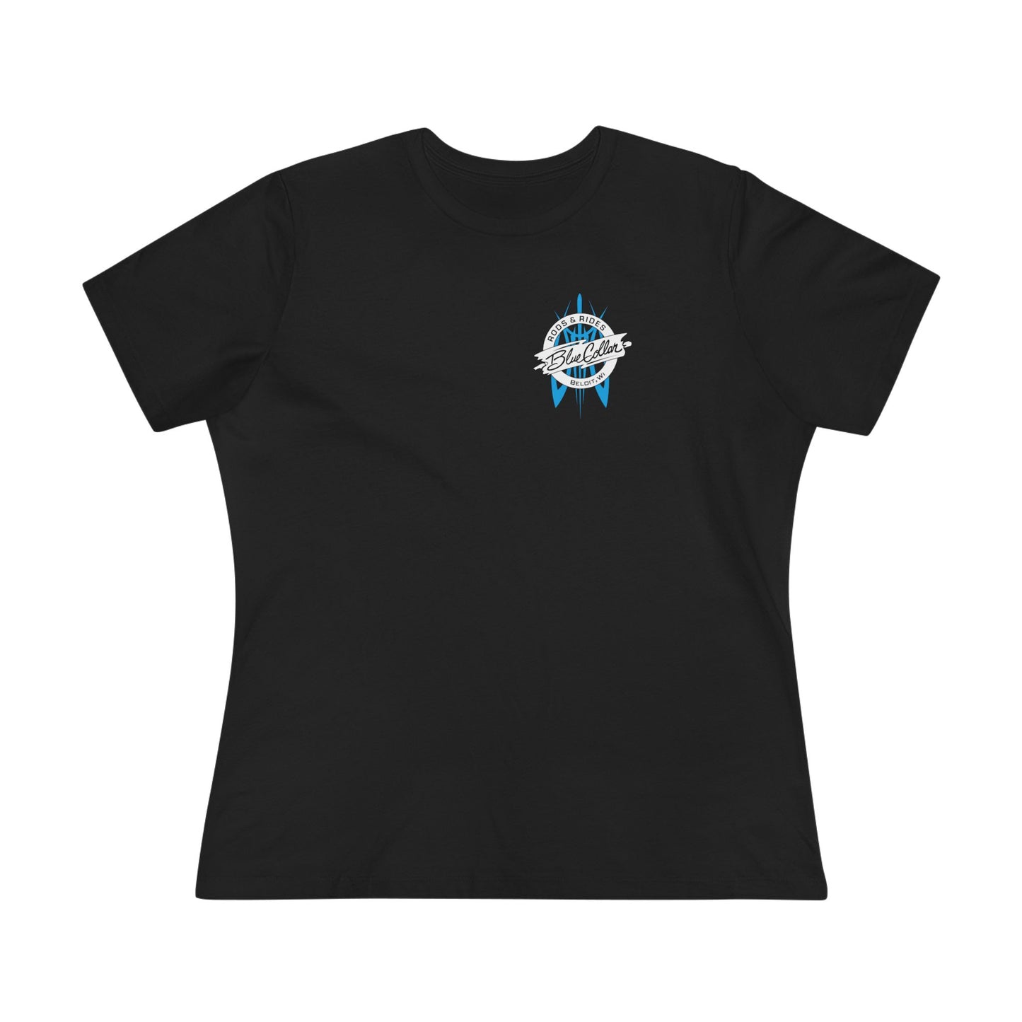 Blue Collar Pinstripe Women's Tee