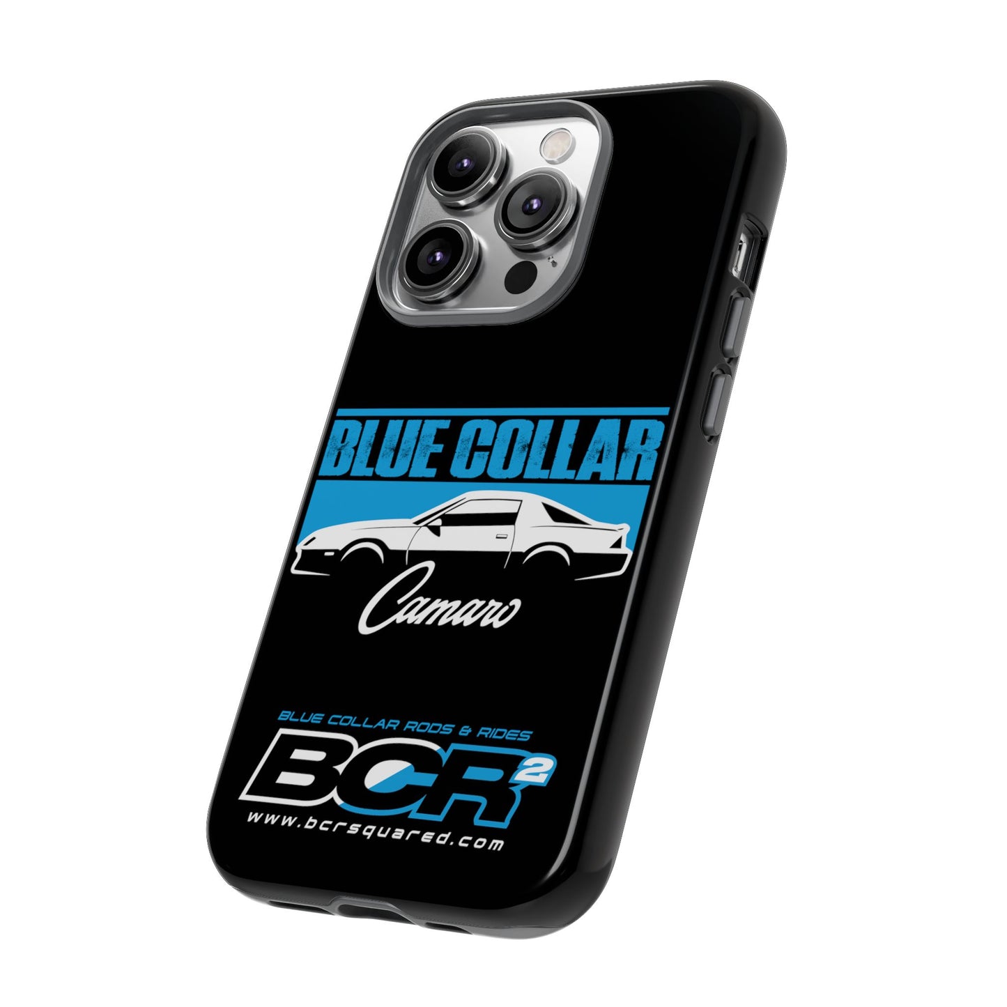 Blue Collar 3rd Gen Camaro Black Phone Cases