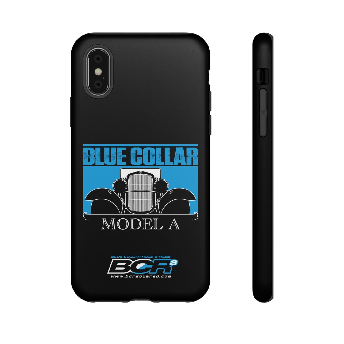 Blue Collar Model A Black Phone Case